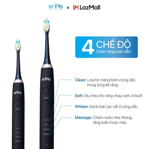 Bàn chải điện Smart-Lux chính hãng ENPIS
