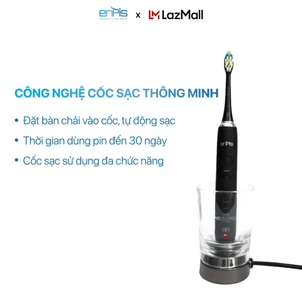 Bàn chải điện Smart-Lux chính hãng ENPIS
