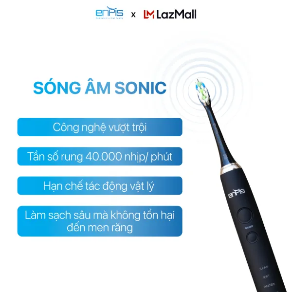 Bàn chải điện Smart-Lux chính hãng ENPIS