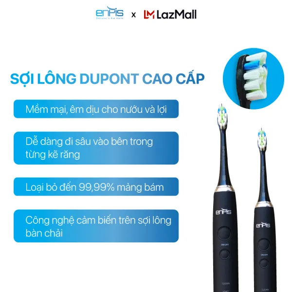 Bàn chải điện Smart-Lux chính hãng ENPIS