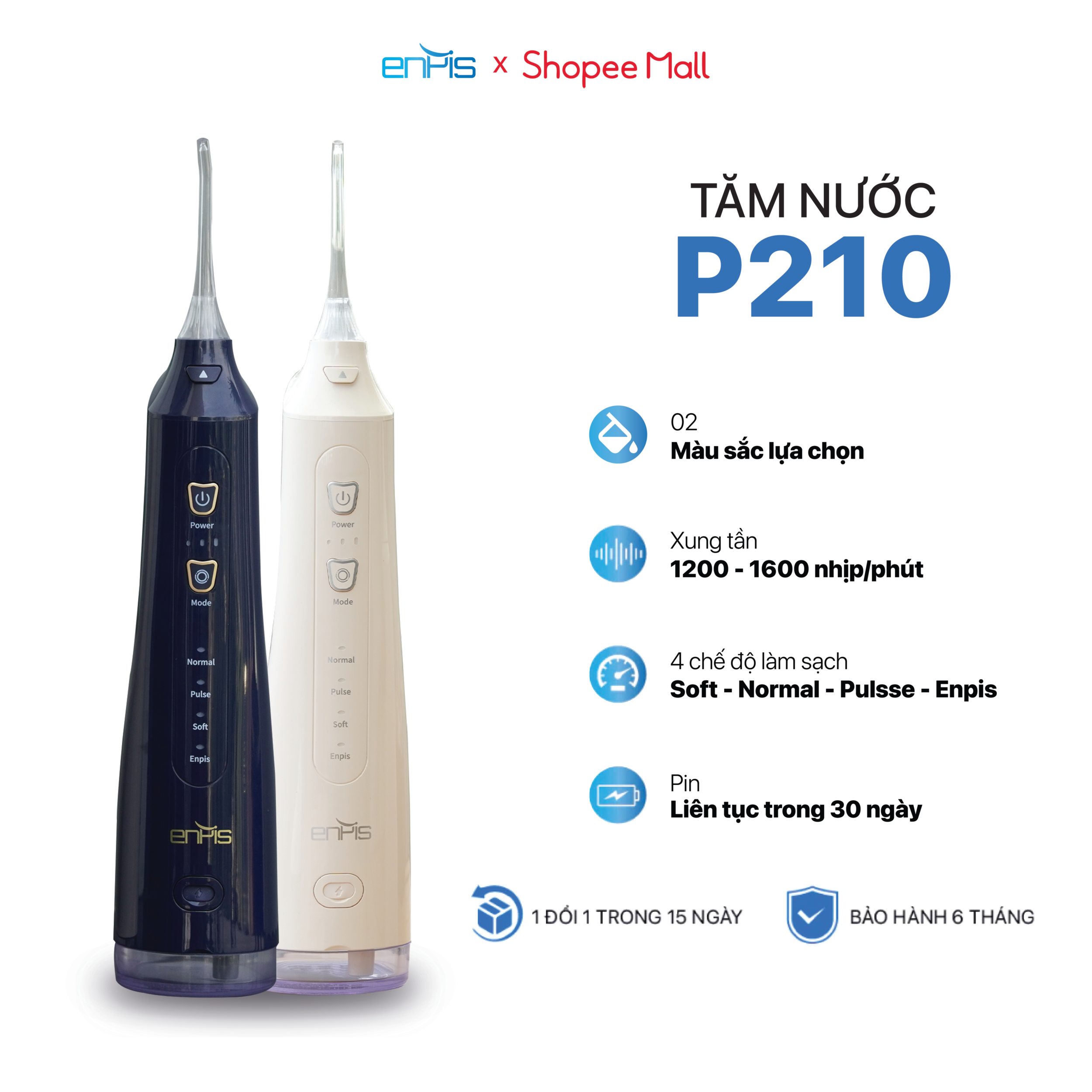 Máy Tăm Nước Enpis Compact P210